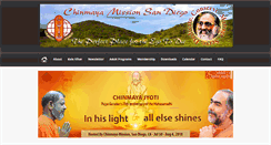 Desktop Screenshot of chinmayajyoti.org